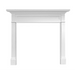 Monessen Signature Series Roxborough A 44" Maple Unfinished Flush Wood Mantel