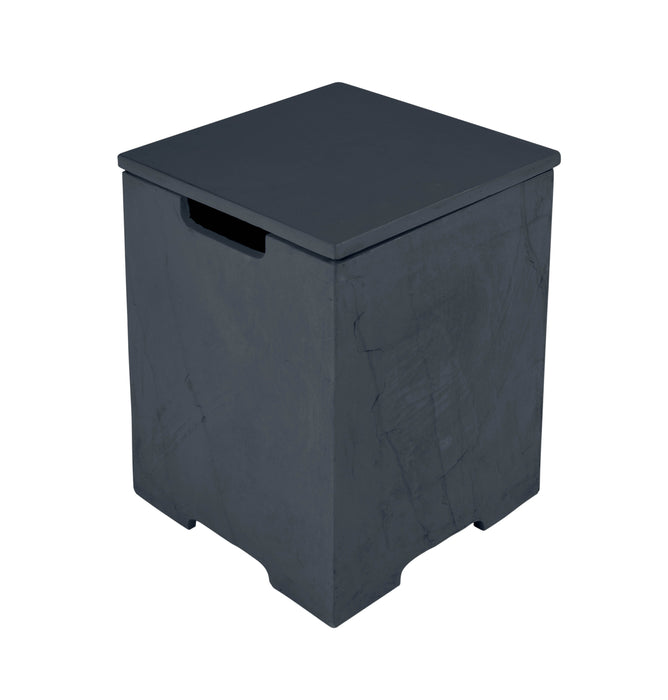 Elementi Square Tank Cover - Slate Black