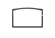Osburn Black Door Overlay for 2000 Stove & Insert - OA10237