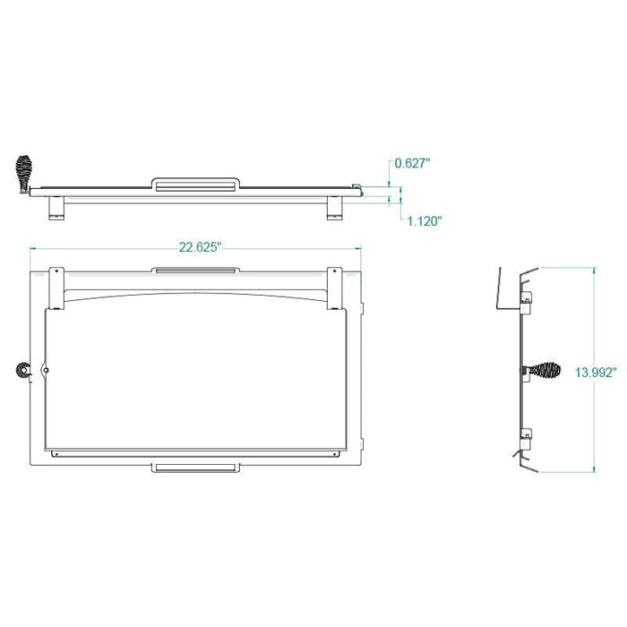 Osburn Fire Screen Door for Osburn Everest II Wood Fireplace