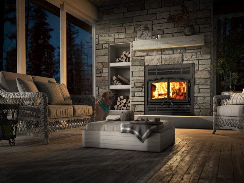 Osburn Stratford II Wood Fireplace