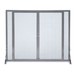 Pilgrim 44 Inch Flat Firescreen with Full Height Doors