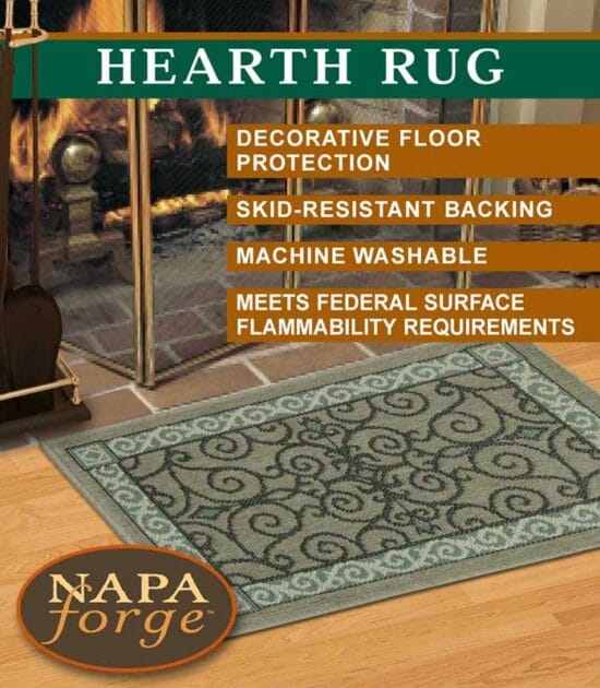 Pilgrim Eastly Leaf Hearth Rug