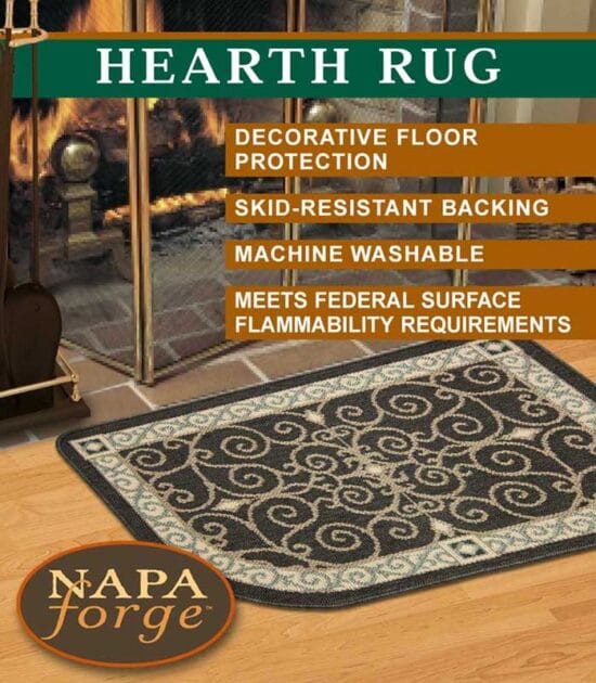 Pilgrim Eastly Midnight Hearth Rug