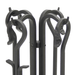 Pilgrim Forged Fireplace Tool Set with Corn Broom