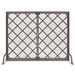 Pilgrim Iron Weave Door Fireplace Screen