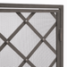 Pilgrim Iron Weave Door Fireplace Screen