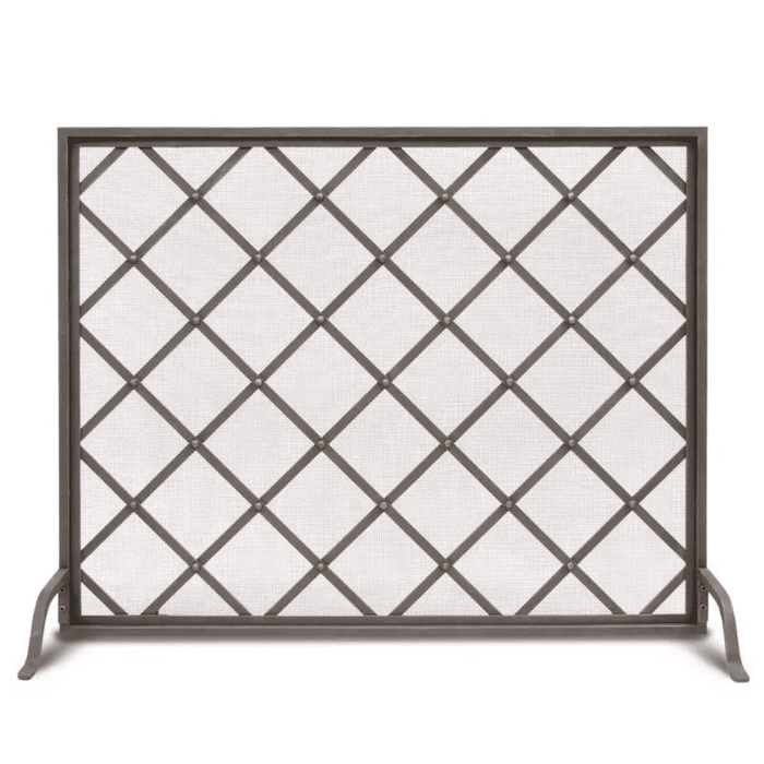 Pilgrim Iron Weave Fireplace Screen