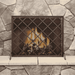 Pilgrim Iron Weave Fireplace Screen