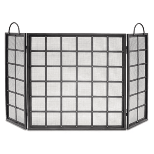 Pilgrim Manor Tri Panel Fireplace Screen