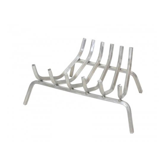 Pilgrim Stainless Steel Fireplace Grate 25 Inch