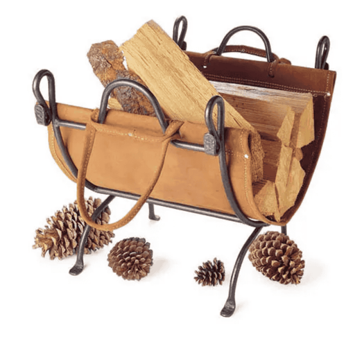 Pilgrim Vintage Iron Folding Log Carrier and Holder
