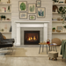 Majestic Quartz 36 Platinum Direct Vent Gas Fireplace