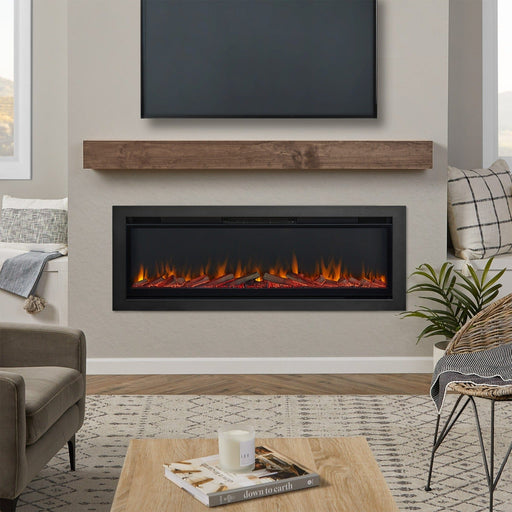 Real Flame 65" Wall Mounted / Recessed Electric Fireplace Insert