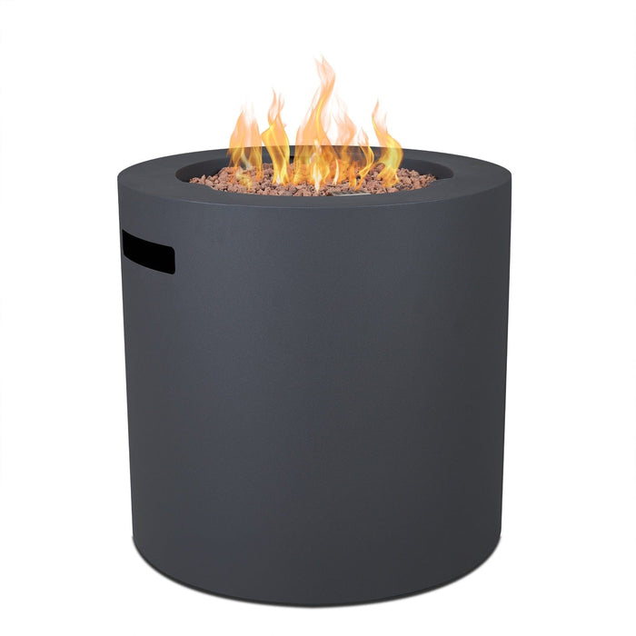 Real Flame Aegean 24" Round LP Fire Table