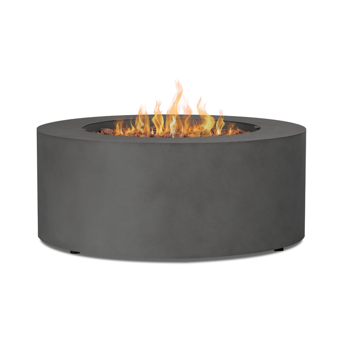 Real Flame Aegean 36" Round LP Fire Table w/ NG Conv