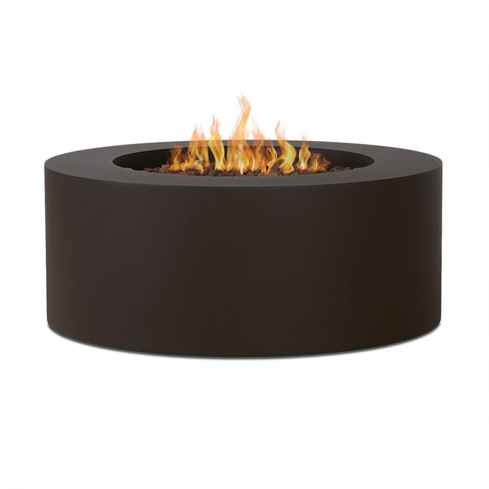 Real Flame Aegean 36" Round LP Fire Table w/ NG Conv