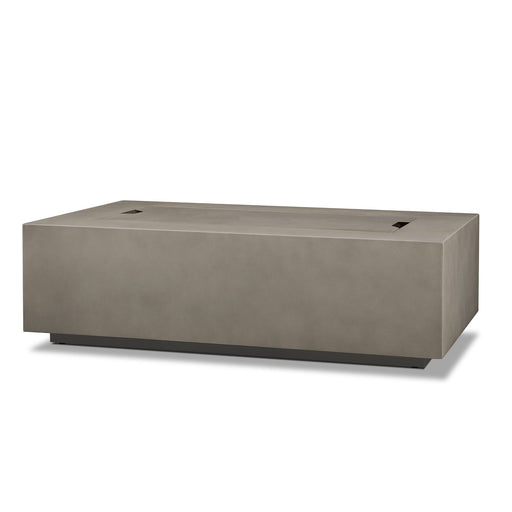Real Flame Aegean Rectangle LP Fire Table w/ NG Conv
