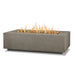 Real Flame Aegean Rectangle LP Fire Table w/ NG Conv