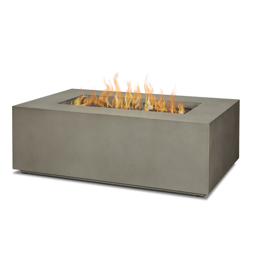 Real Flame Aegean Small Rectangle LP Fire Table w/ NG Conv