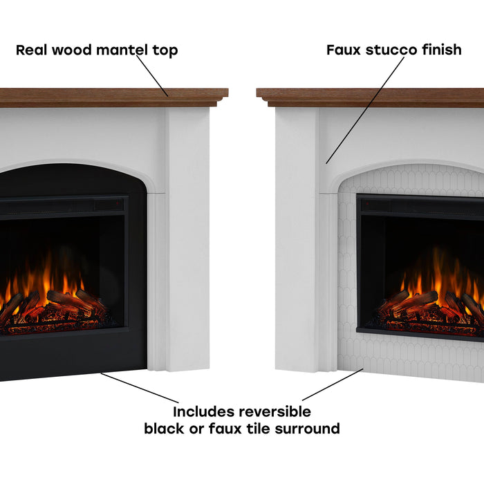 Real Flame Anika Corner Mantel
