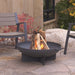 Real Flame Anson Wood Burning Fire Pit