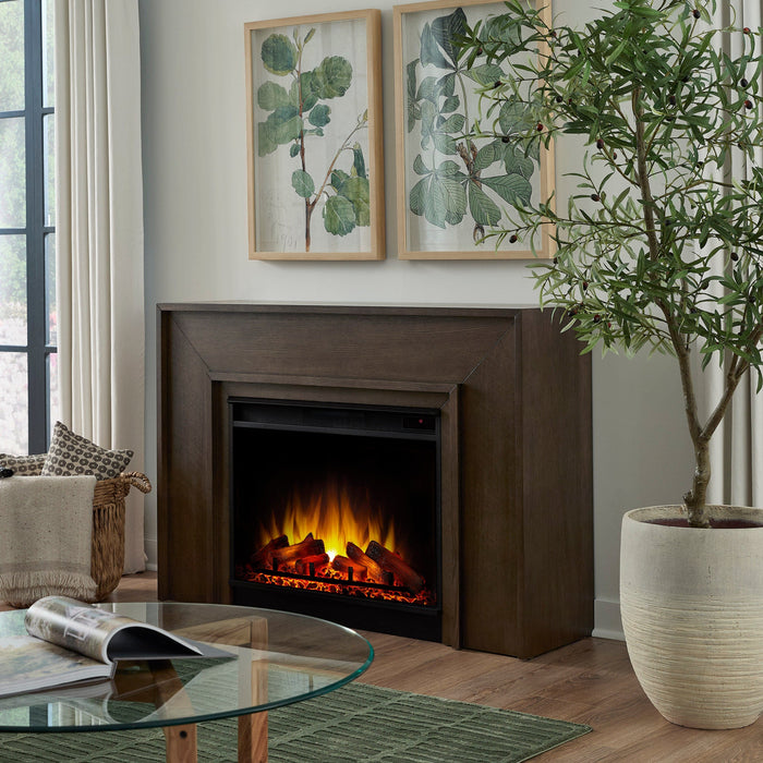 Real Flame Beck Grand Fireplace Mantel