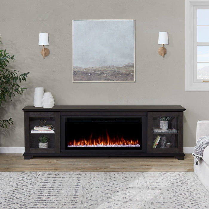 Real Flame Benjamin Landscape Smart Electric Fireplace Tv Stand