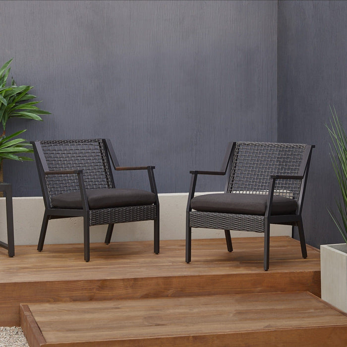 Real Flame Calvin Chair Set (2 Chairs)