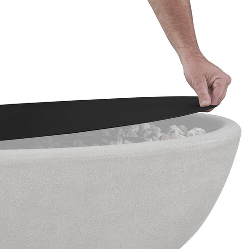 Real Flame Riverside Large Oval Lid