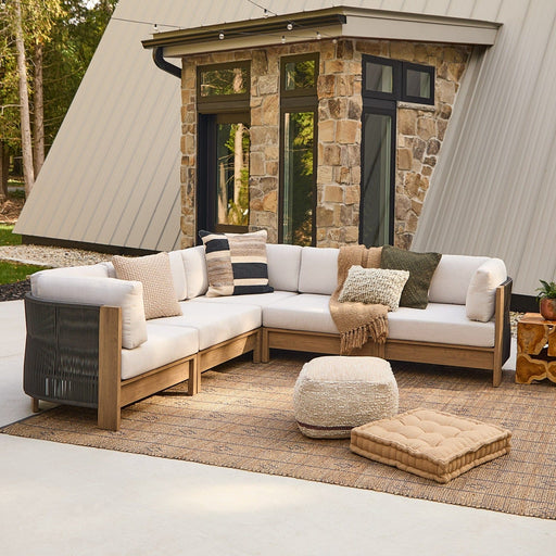 Real Flame Stratton Sectional - Set of 5
