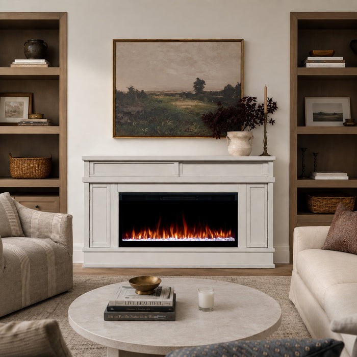 Real Flame Torrey Landscape Smart Electric Fireplace Tv Stand