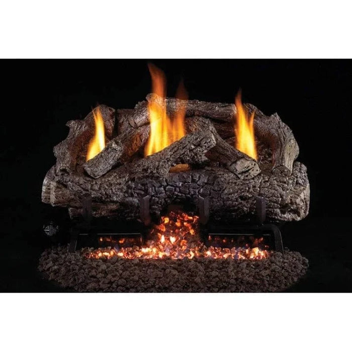 Real Fyre Charred Frontier Oak Gas Log Set