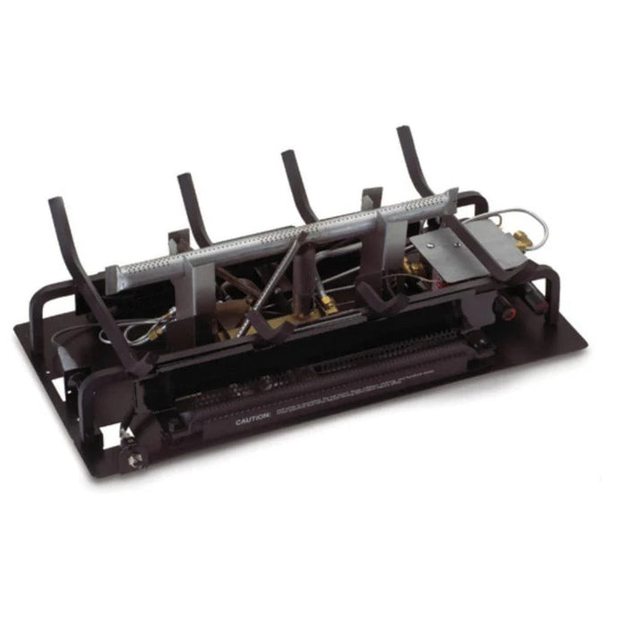 Real Fyre Golden Oak 24-Inch See-Through Ventless Gas Insert Burner