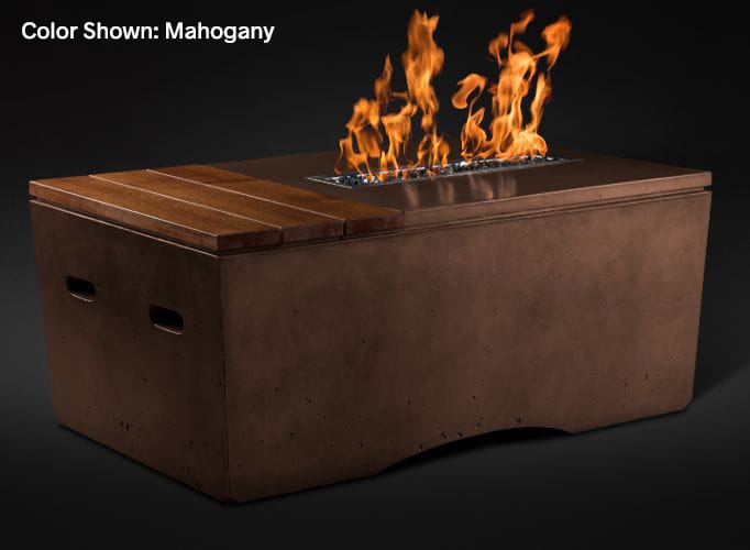 Slick Rock Concrete Oasis 48" Fire Table — Table Only