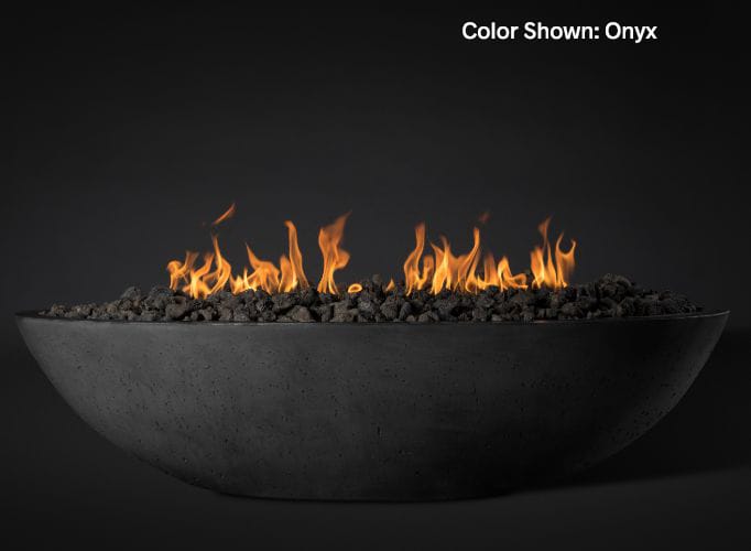 Slick Rock Concrete Oasis 60" Oval Fire Bowl — Bowl Only