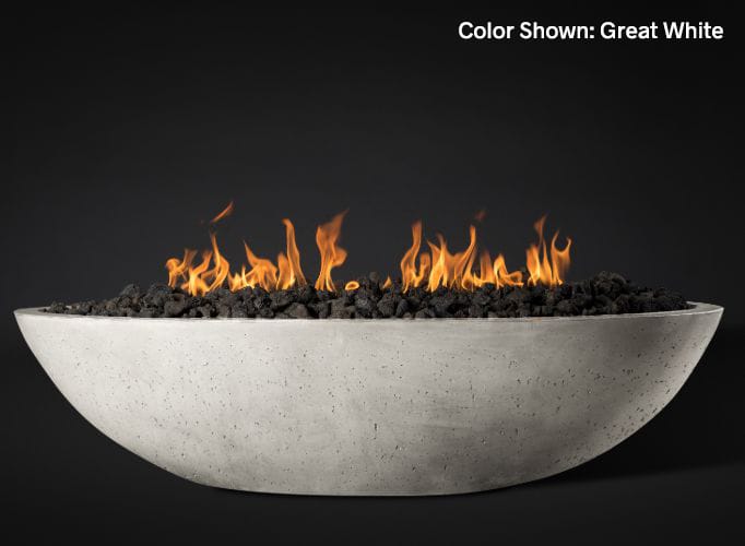 Slick Rock Concrete Oasis 60" Oval Fire Bowl — Bowl Only