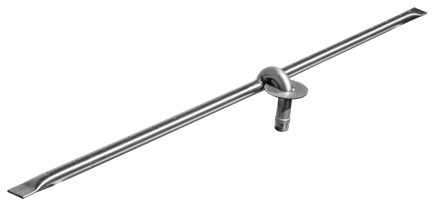 The Outdoor Plus 66" Linear Stainless Steel Bullet Burner