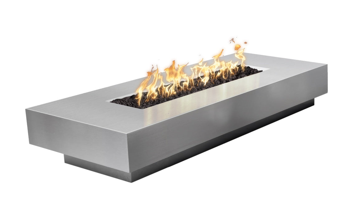 The Outdoor Plus Cabo Linear Metal 56" Gas Fire Pit