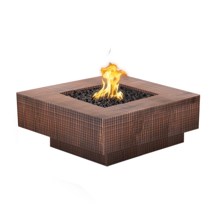The Outdoor Plus Cabo Square Metal 36" Gas Fire Pit