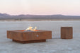The Outdoor Plus Cabo Square Metal 48" Gas Fire Pit