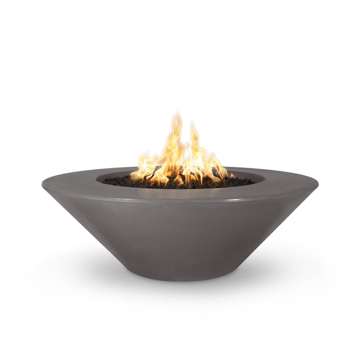 The Outdoor Plus Cazo Concrete 48" Wide Ledge Gas Fire Pit