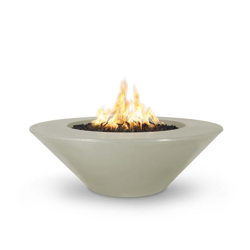 The Outdoor Plus Cazo Concrete 48" Wide Ledge Gas Fire Pit