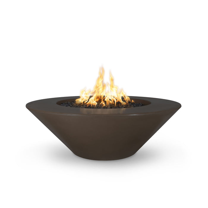 Cazo GFRC fire pit — Chocolate