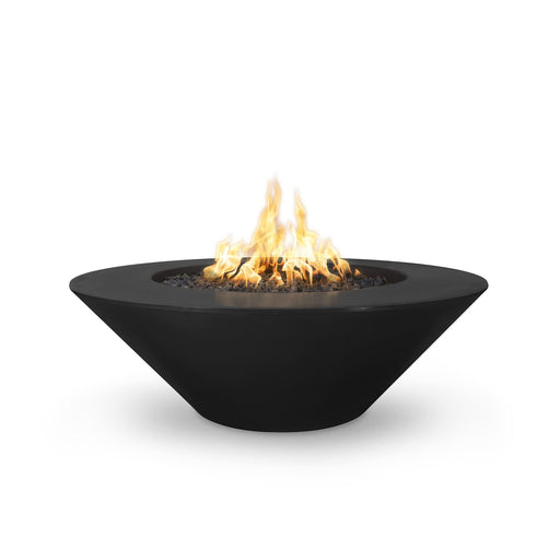 The Outdoor Plus Cazo Metal 60" Wide Ledge Gas Fire Pit