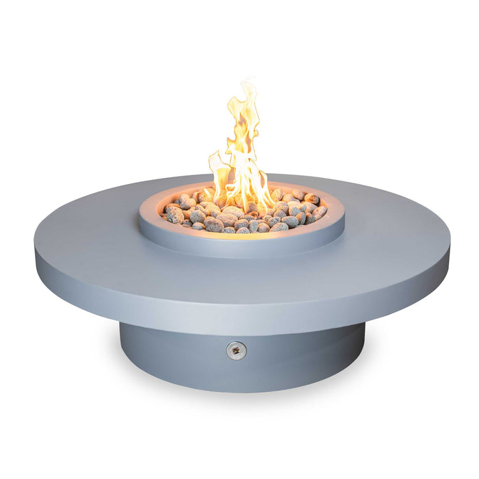 The Outdoor Plus Coastline 48" 24" Tall Gas Fire Pit