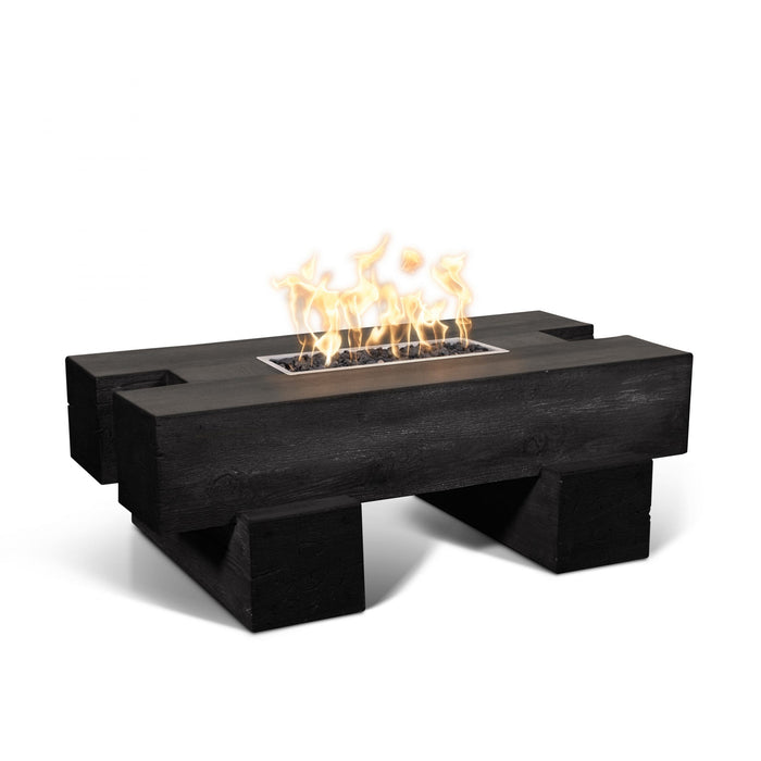 The Outdoor Plus Palo Wood Grain 48" Gas Fire Pit