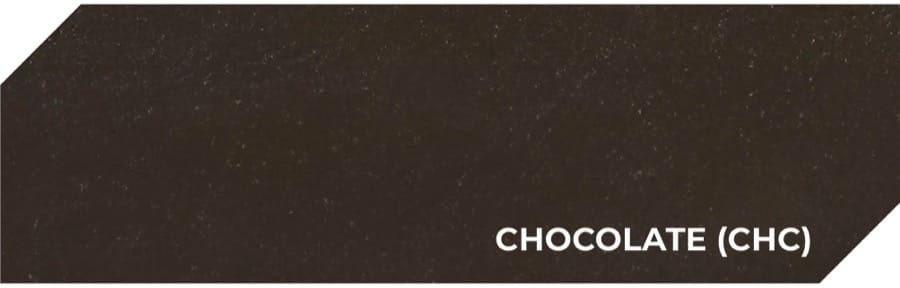 The Outdoor Plus Chocolate finish swatch