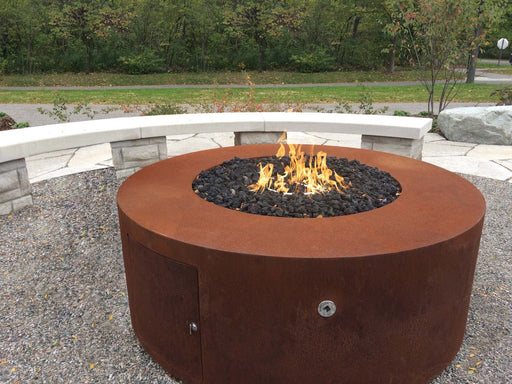 The Outdoor Plus Unity 48" 24" Tall Gas Fire Pit