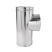 Ventis 6" Class-A All Fuel Chimney 316L Short Body Insulated Tee with Cover